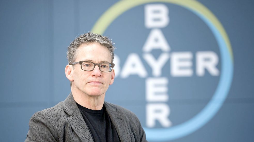 Konzernchef Bill Anderson sieht Bayer auf einem guten Weg. Foto: Henning Kaiser