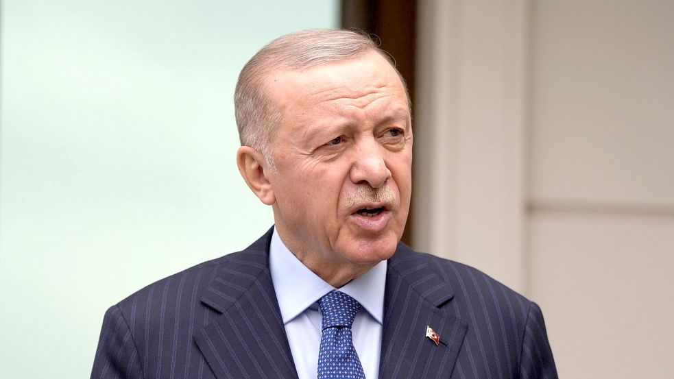 Erdogan versucht, die Bürger seines Landes zu beruhigen. (Archivbild). Foto: Khalil Hamra/AP/dpa