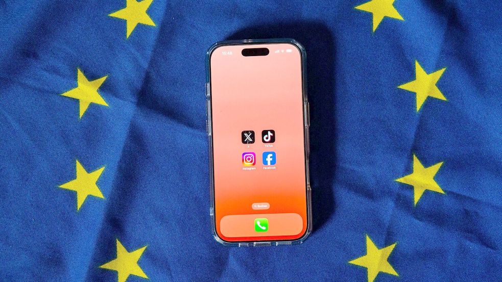 Die EU spielt bei der Debatte um ein mögliches Social-Media-Verbot für Kinder eine wichtige Rolle. (Symbolbild) Foto: Alicia Windzio