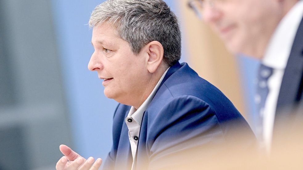 Claudia Plattner ist Präsidentin des Bundesamts für Sicherheit in der Informationstechnik (BSI). Für Cybersicherheit ist das Innenministerium zuständig, für die Digitalisierung der Verwaltung das neue Digitalministerium. (Archivbild) Foto: Britta Pedersen