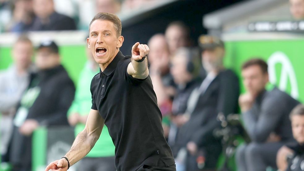 Die Tage von Daniel Bauer beim VfL Wolfsburg scheinen gezählt. Foto: Andreas Gora