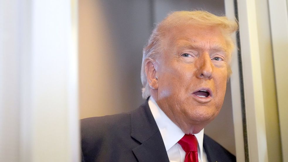 Trumps Zorn richtet sich wieder gegen Großbritannien. (Archivbild) Foto: Mark Schiefelbein/AP/dpa