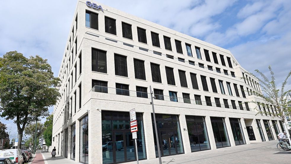 Maschinenbauer Gea: Unternehmenszentrale in Düsseldorf. (Archivbild) Foto: Roberto Pfeil