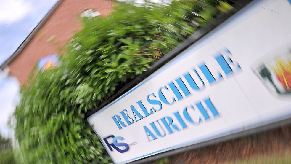 Die städtische Auricher Realschule ist plötzlich Thema in der Kreis-Schulpolitik. Foto: Archiv
