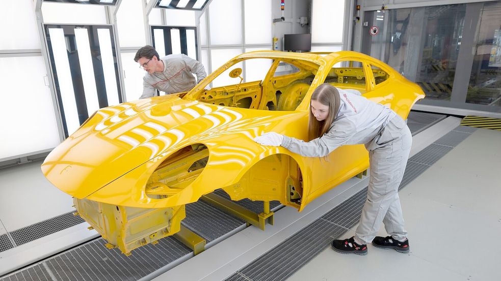 Verbrenner sollen Porsche in nächster Zeit wieder Schub geben. (Archivbild) Foto: Marijan Murat