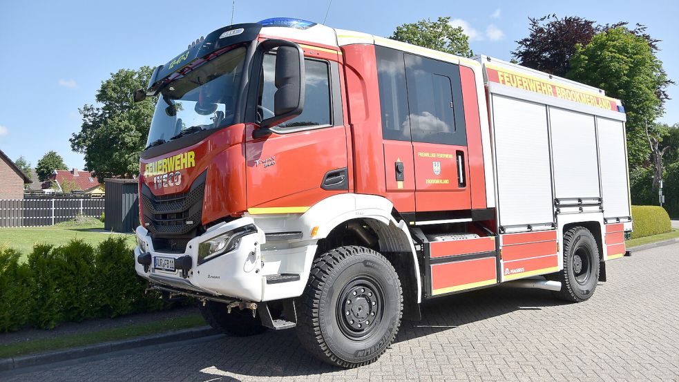 Die Samtgemeinde will ein weiteres Feuerwehrfahrzeug des Typs LF 20 (Foto) anschaffen. Kosten: Rund eine halbe Million Euro. Foto: Thomas Dirks