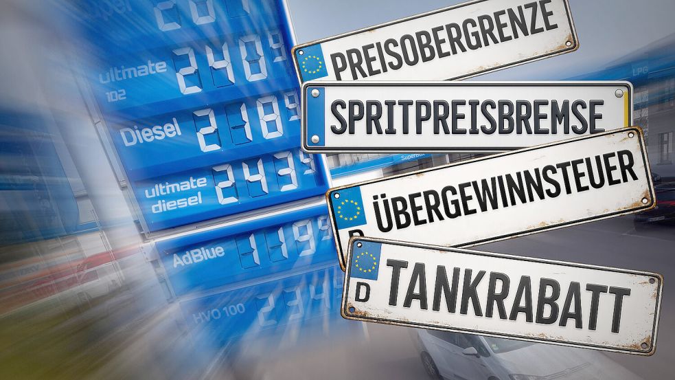 Von Tankrabatt bis Übergewinnsteuer: So könnte der Staat die Energiepreise beeinflussen. Foto: IMAGO/Frank Hoermann / SVEN SIMON