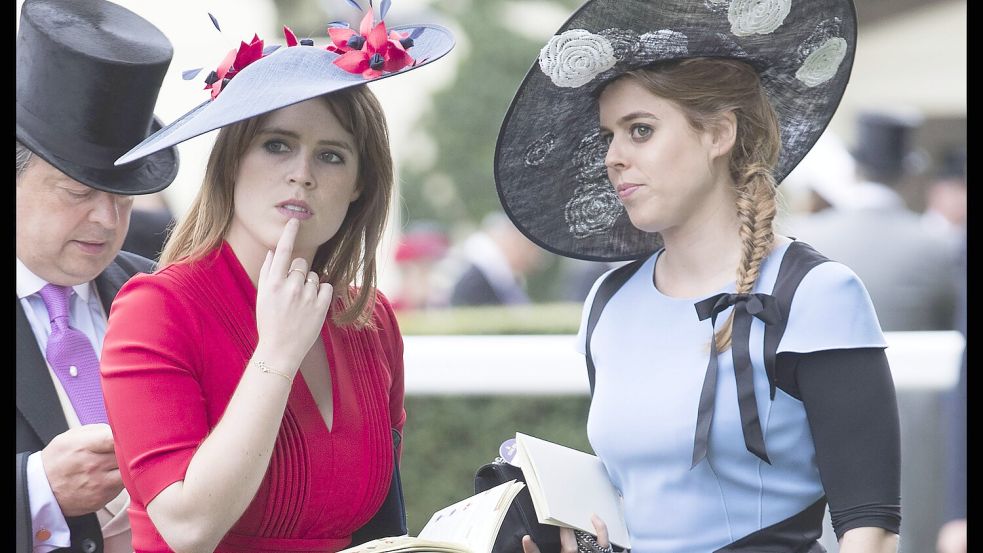Die Prinzessinnen Eugenie und Beatrice (von links) spielten lange nur eine geringe Rolle in der Berichterstattung zur Causa Epstein - doch das hat sich geändert. Foto: Imago/I Images