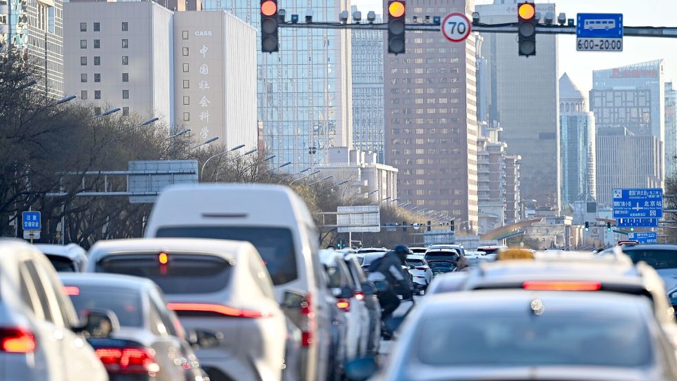 Der chinesische Automarkt ist für die deutschen Hersteller schwierig geworden, doch die Talsohle könnte erreicht sein. (Archivbild) Foto: Soeren Stache