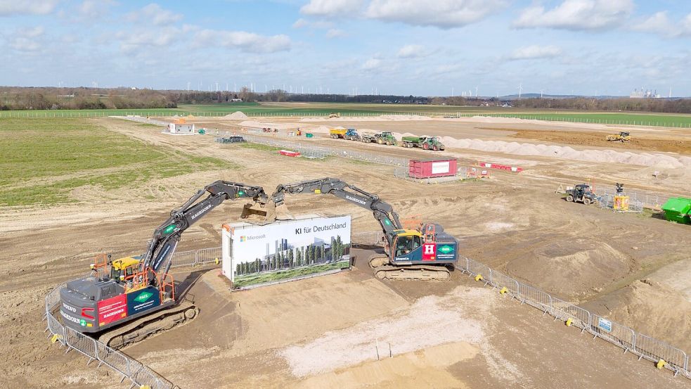 Das Areal in Bergheim ist riesig, im benachbarten Bedburg ist es noch größer. Foto: Benjamin Westhoff