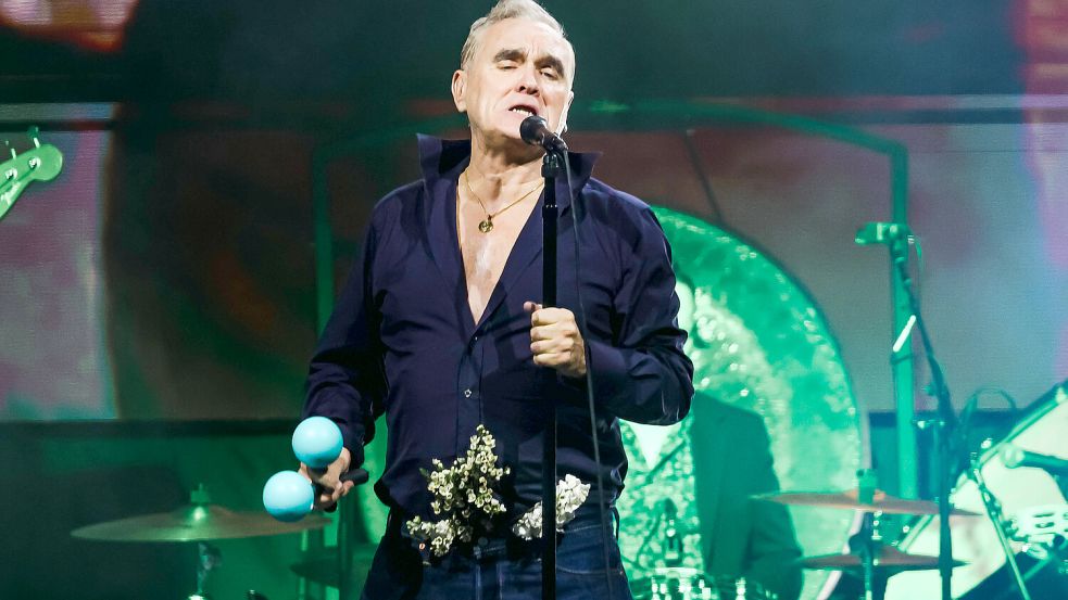Zu müde für die Bühne: der britische Musiker Morrissey. Foto: IMAGO/Independent Photo Agency Int./Alessandro Bremec