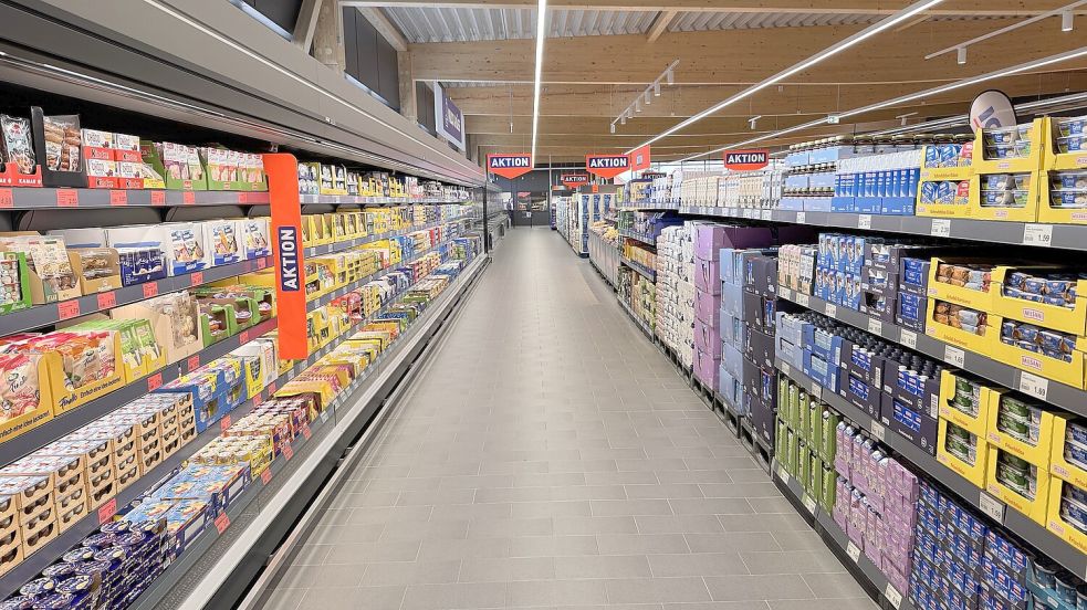 Dank der größeren Verkaufsfläche wurden die Gänege verbreitert. Foto: Holger Janssen
