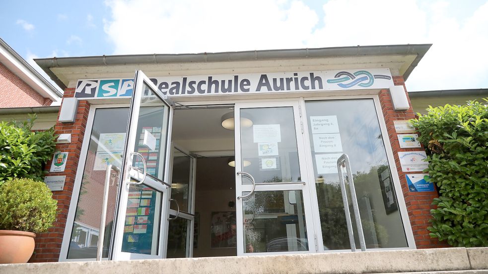 Die Realschule in Aurich. Foto: Romuald Banik
