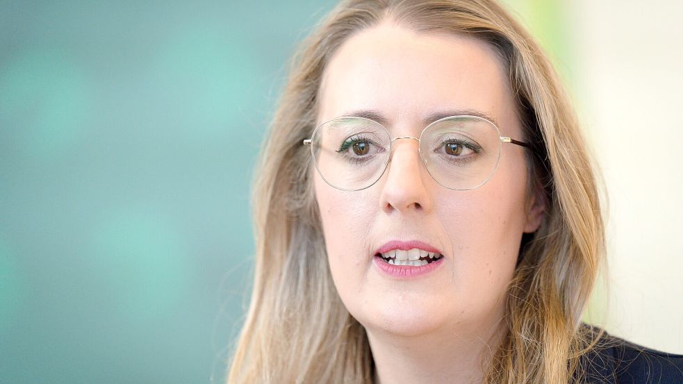 „Ein ganz schlechtes Signal für Frauen im Land“. Grünen-Fraktionschefin Katharina Dröge weist den aus der CDU gegen ihre Fraktionskollegin erhobenen Vorwurf der „Schmutzkampagne“ zurück. Foto: IMAGO/ESDES.Pictures, Bernd Elmenthaler
