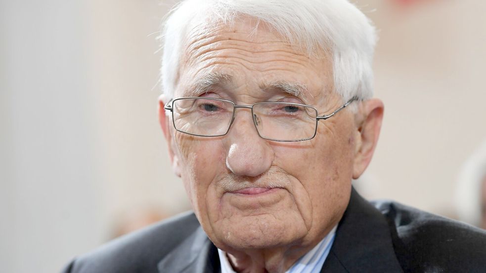 Habermas glaubte bis zuletzt an die Macht der Vernunft. Foto: Arne Dedert