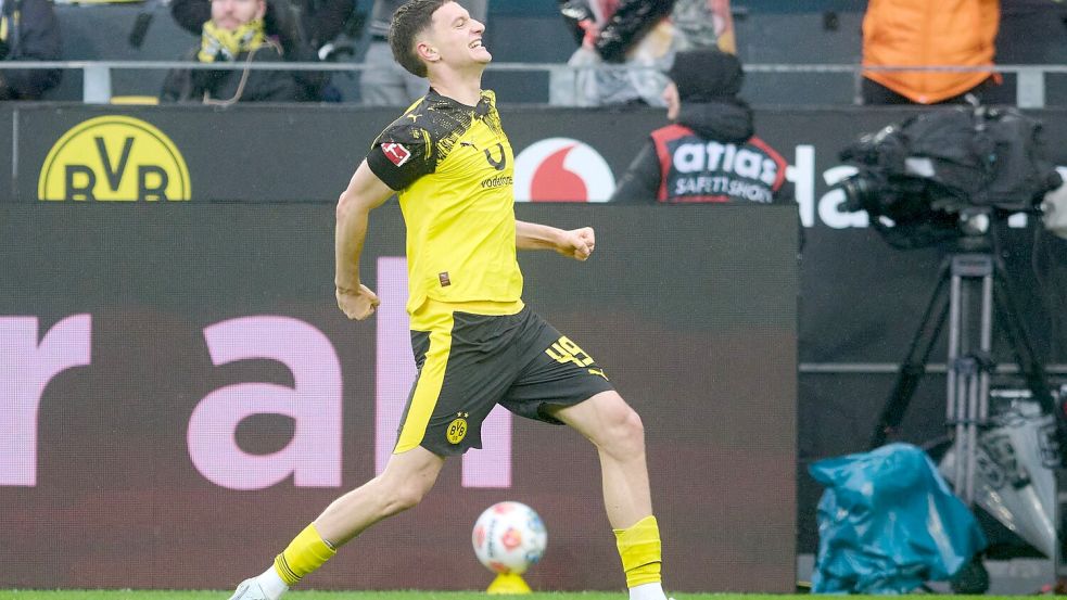 Luca Reggiani traf erstmals in der Bundesliga. Foto: Bernd Thissen