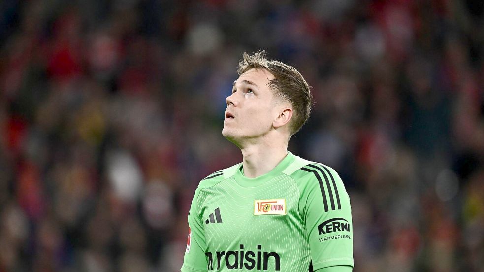 Erlebte seine Bundesliga-Premiere: Union-Torwart Matheo Raab. Foto: Silas Stein