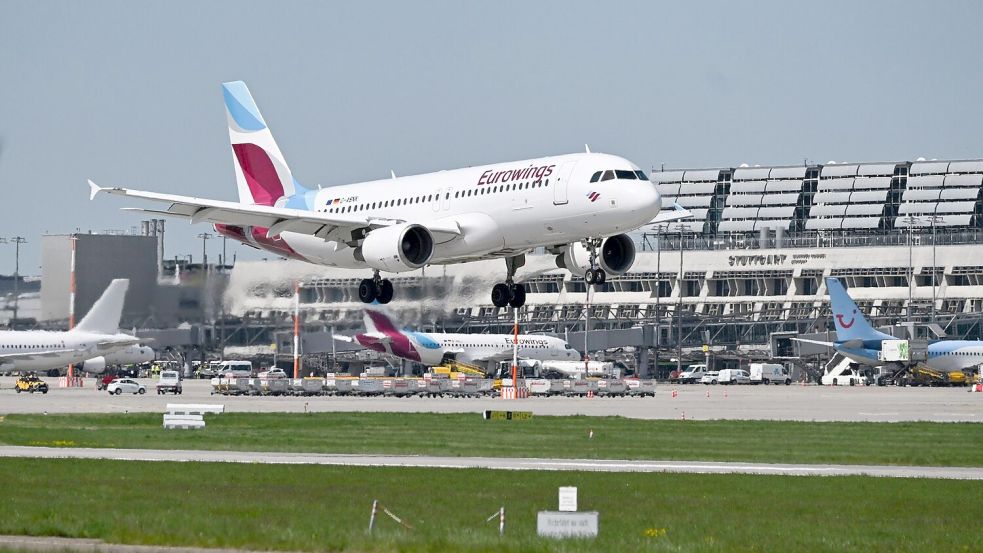 Die Lufthansa-Tochter Eurowings startet von zahlreichen Flughäfen in Deutschland. Foto: Bernd Weißbrod