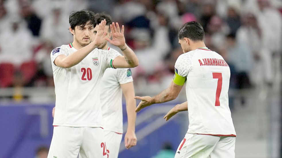 Der Iran würde seine Spiele bei der WM lieber in Mexiko austragen. (Archivbild) Foto: Aijaz Rahi/AP/dpa