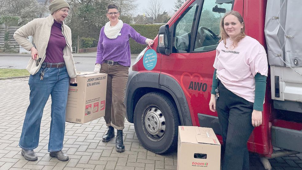 Knapp drei Monate nach dem massiven Wasserschaden in der Wohnanlage geht es für die Klienten und Mitarbeiter der AWO-Eingliederungshilfeeinrichtung zurück nach Osnabrück-Sutthausen. Foto: AWO Weser-Ems