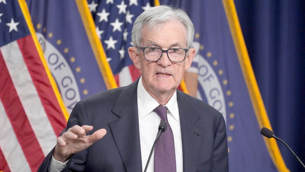 Die Fed hat ihren Leitzins unangetastet gelassen. Foto: Manuel Balce Ceneta/AP/dpa