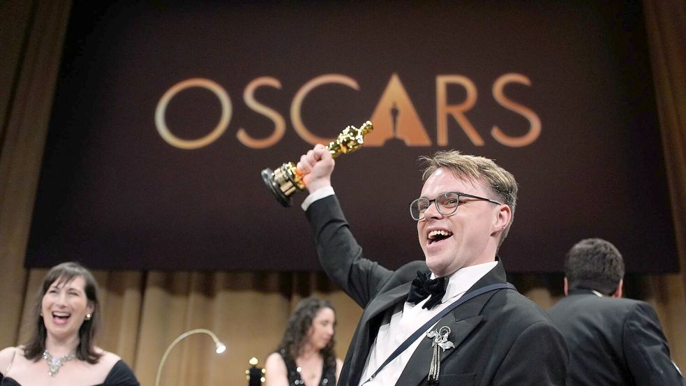 Pawel Talankin, Gewinner des Oscars für den Dokumentarfilm für „Mr. Nobody against Putin“ (Deutsch: „Ein Nobody gegen Putin“) wird in seiner Heimat angefeindet. (Archivbild) Foto: John Locher/Invision/AP/dpa