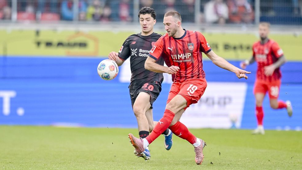 Am Ende gibt es zwischen Heidenheim und Leverkusen keinen Sieger. Foto: Harry Langer