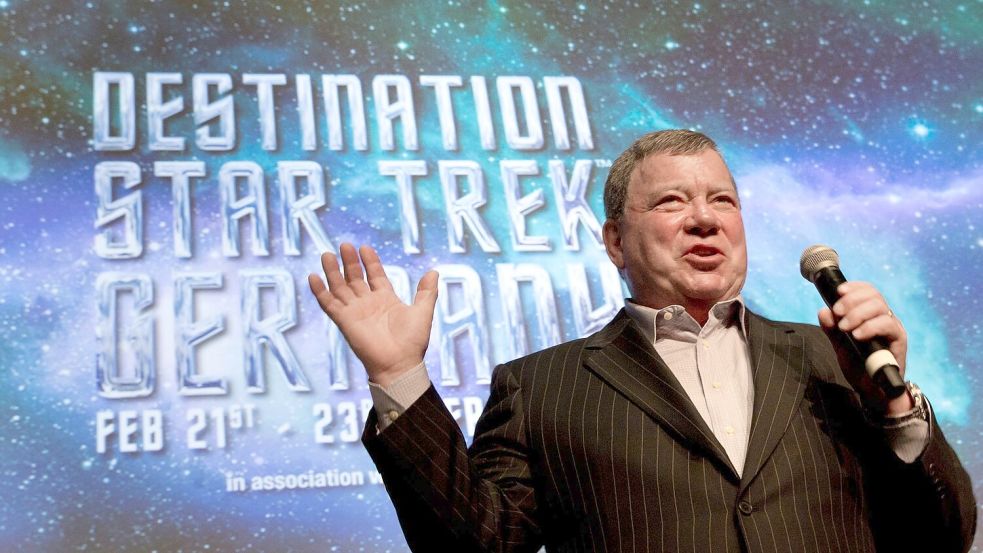 Schauspieler William Shatner will mit 95 Jahren ein Heavy-Metal-Album herausbringen. (Archivbild) Foto: Frank Rumpenhorst/dpa