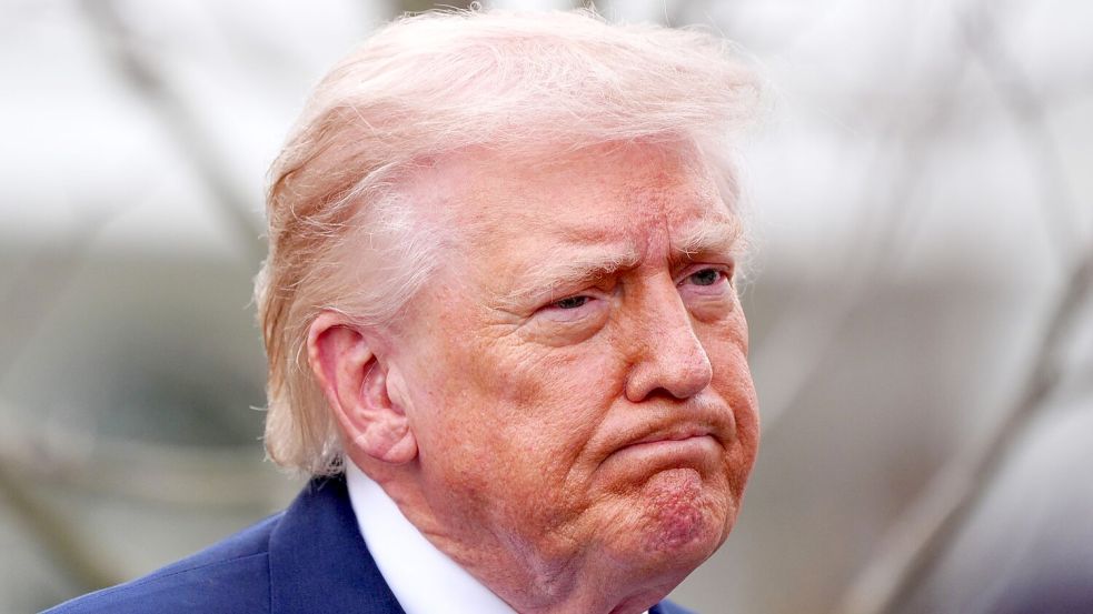 US-Präsident Donald Trump droht dem Iran mit Angriffen auf Kraftwerke. (Archivbild) Foto: Alex Brandon/AP/dpa