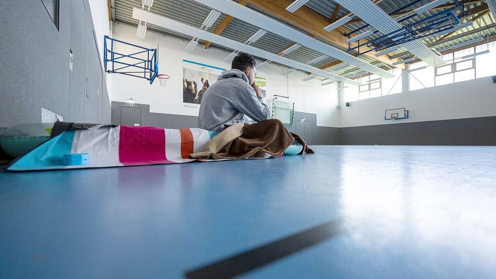 In Münster mussten Studenten ohne Wohnung auch schon in Turnhallen schlafen. (Archivbild) Foto: Guido Kirchner