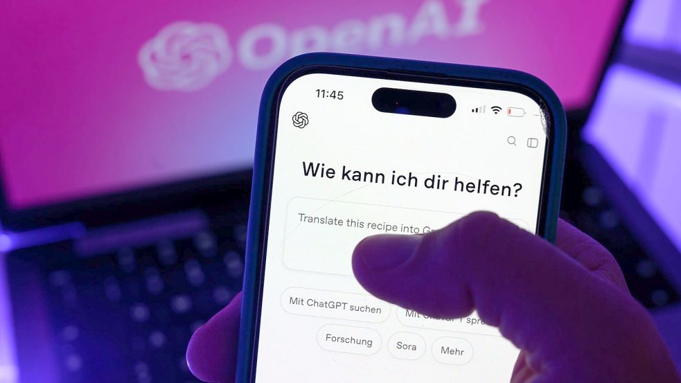 Chatbots wie ChatGPT werden von gar nicht mal so wenigen Menschen wie digitale Bezugspersonen empfunden. (Symbolbild) Foto: Hendrik Schmidt