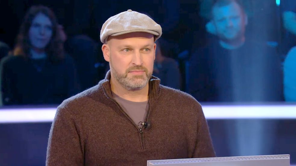 Kandidat Philipp Elsner hatte bei „Wer wird Millionär?“ eine gute Intuition bewiesen – doch seine Joker wurden ihm zum Verhängnis. Foto: RTL