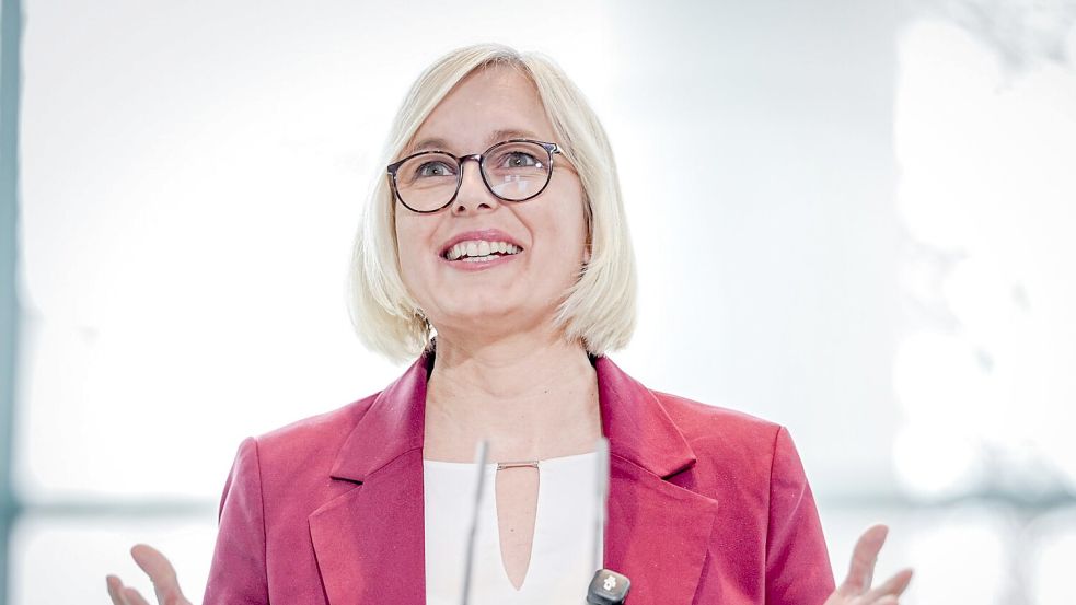 Christiane Schenderlein (CDU), die Staatsministerin für Sport und Ehrenamt Foto: Kay Nietfeld/dpa