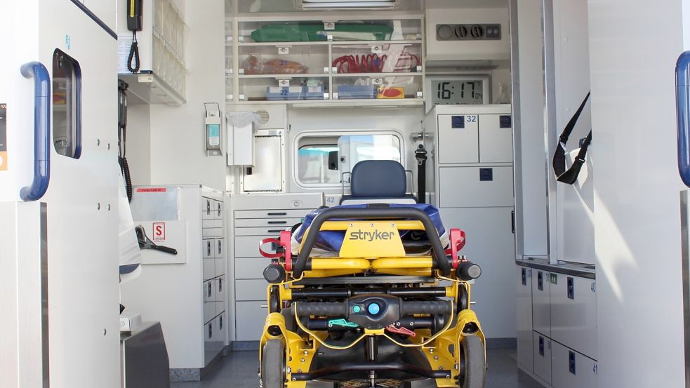 Blick in einen Rettungswagen. Foto: Pixabay