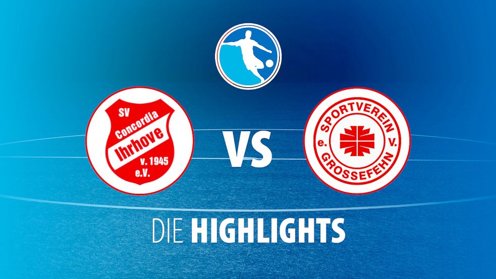 Jede Woche zeigen wir ein Spiel der Fußball-Bezirksliga Weser Ems 1 im Livestream.