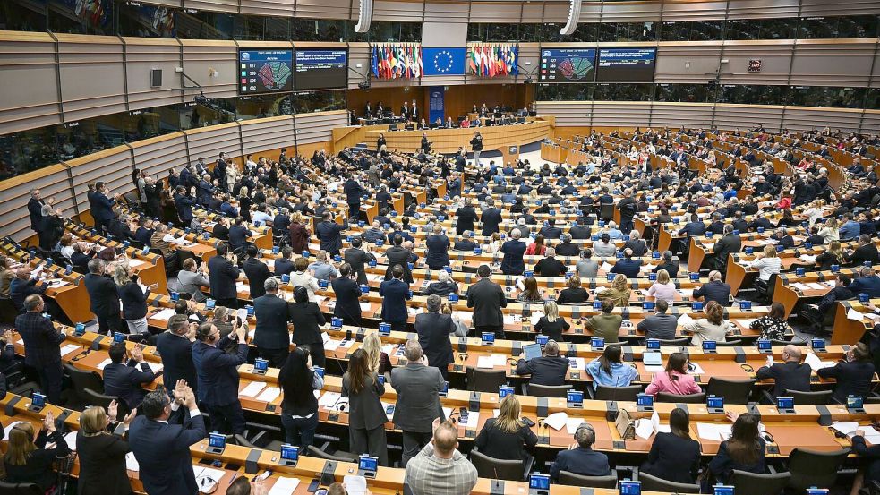 Die Abgeordneten des EU-Parlaments stimmten über ihre Position zur Verschärfung der europäischen Asylpolitik ab. Foto: Katharina Kausche