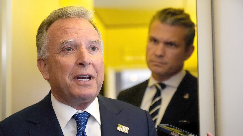 Der US-Sondergesandte Witkoff hat einen 15-Punkte-Plan bestätigt.(Archivbild) Foto: Mark Schiefelbein/AP/dpa