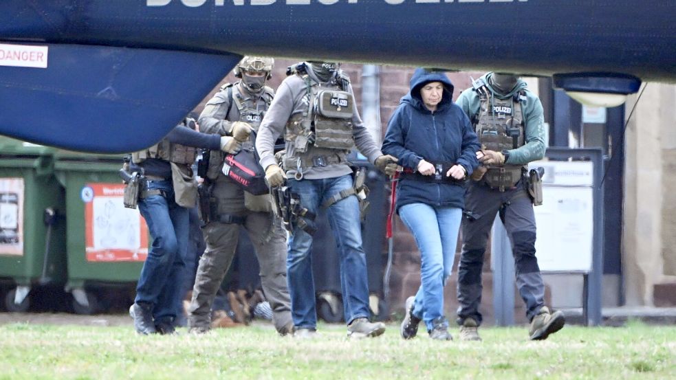 Im März 2024 wurde Klette dem Ermittlungsrichter am Bundesgerichtshof vorgeführt. (Archivbild) Foto: Uli Deck