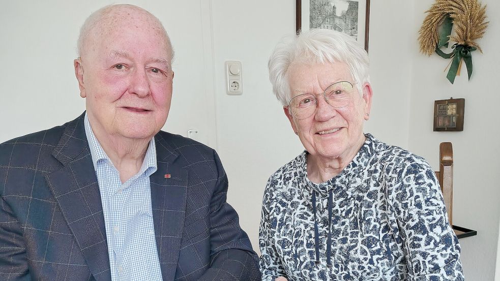 Manfred und Gertrud Müller sind seit 65 Jahren verheiratet. Und immer in Bewegung gewesen. Foto: Karin Böhmer