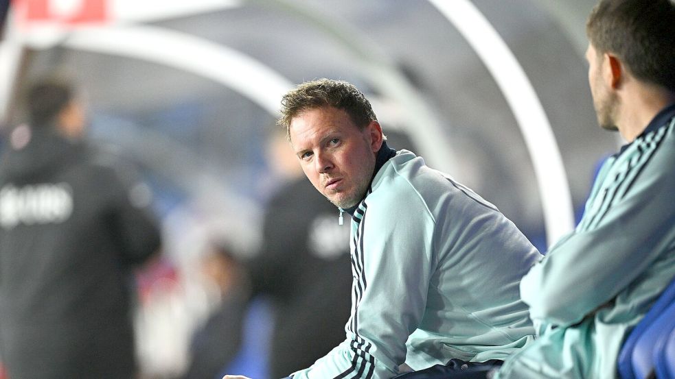 Startet mit der Nationalmannschaft ins WM-Jahr: Bundestrainer Julian Nagelsmann Foto: Tom Weller/dpa