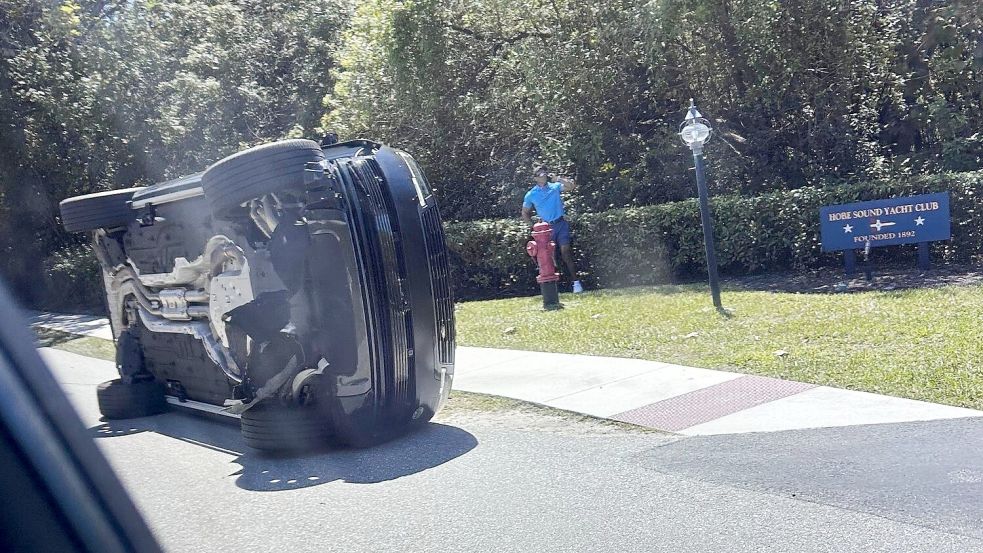 Tiger Woods wurde in Jupiter Island in einen Autounfall verwickelt. Foto: Jason Oteri/AP/dpa