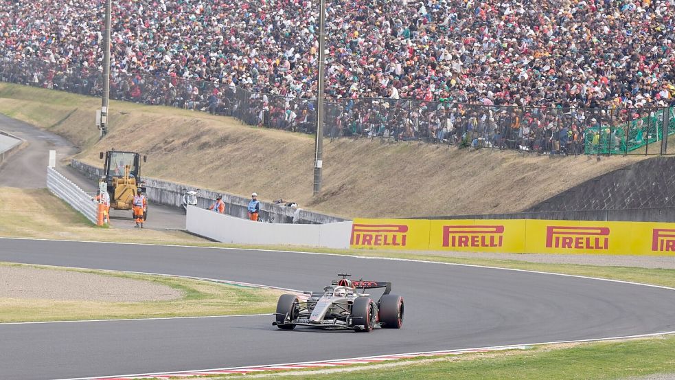 Für Nico Hülkenberg lief es in der Qualifikation nicht ganz nach Wunsch. Foto: Eugene Hoshiko