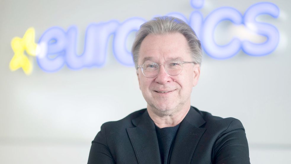 Euronics-Vorstandssprecher Benedict Kober: „Wo man auch bereit ist, Geld auszugeben“. (Archivbild) Foto: Marijan Murat
