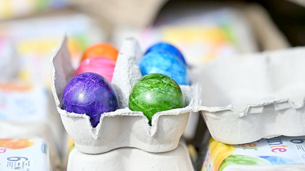 Vor Ostern sind in Deutschland die Eier knapp. (Symbolbild) Foto: Jennifer Brückner