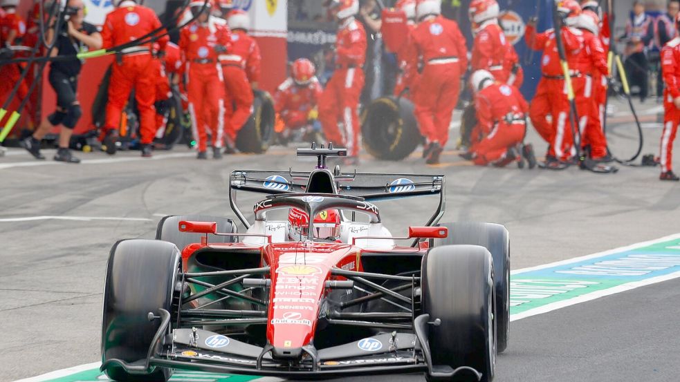Ferrari-Pilot Charles Leclerc hofft auf viele Updates. Foto: Franck Robichon