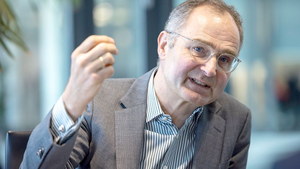 Börsenchef Leithner warnt vor Milliardenlasten in der gesetzlichen Rentenversicherung. Foto: Helmut Fricke/dpa