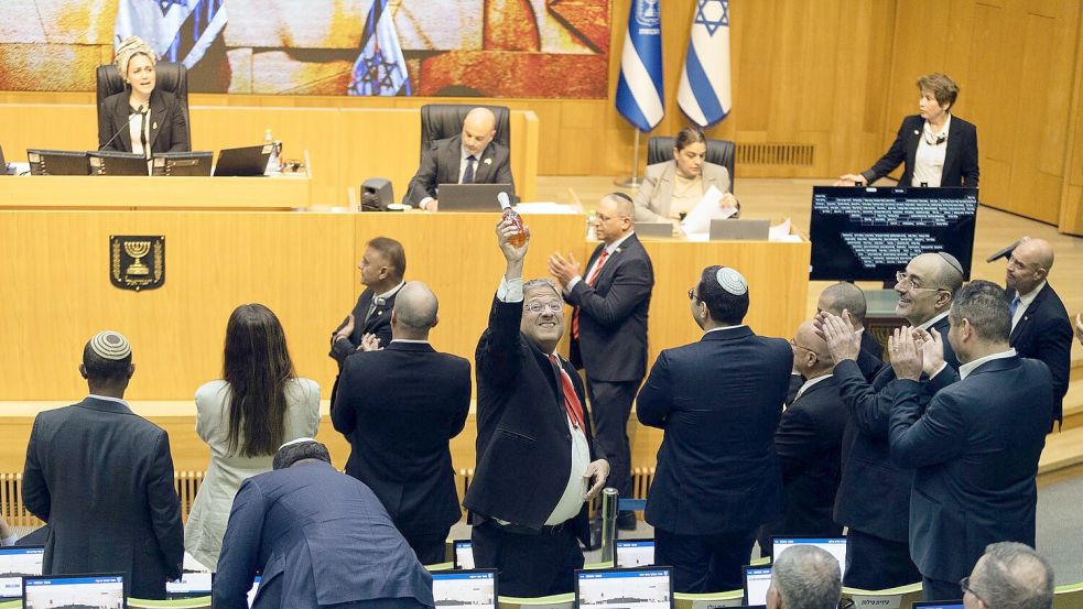 Das israelische Parlament hat die Todesstrafe für Terroristen gebilligt. Foto: Itay Cohen