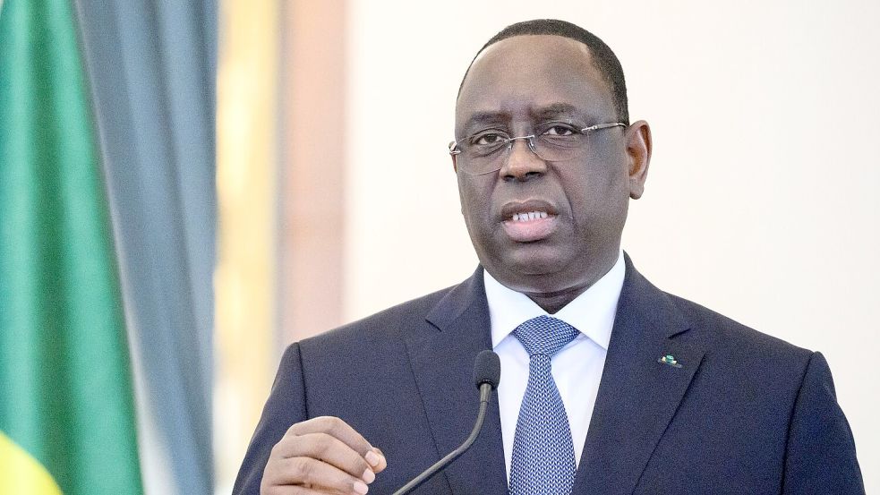 Macky Sall war Präsident des Senegal. (Archivfoto) Foto: Bernd von Jutrczenka