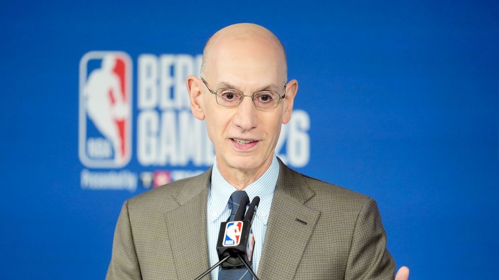 Adam Silver und die NBA treiben ihre Europa-Pläne voran. (Archivbild) Foto: Soeren Stache