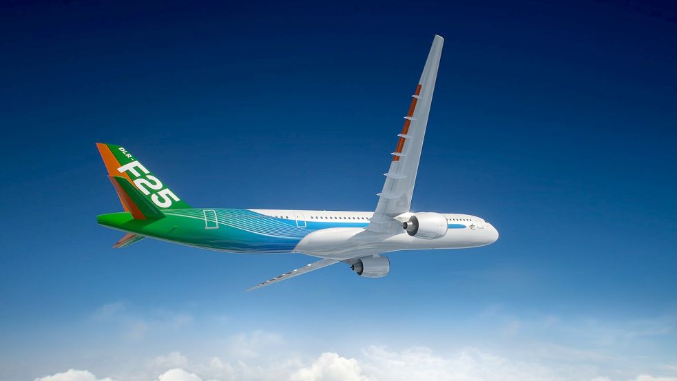 Bremer Forscher testen besondere Flügel für klimaverträgliche Flugzeuge. Foto: -/Deutsches Zentrum für Luft- u